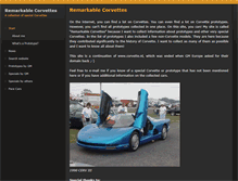 Tablet Screenshot of corvettes.nl